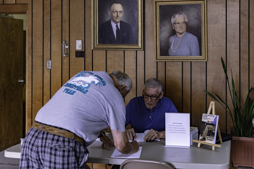 Oxford Ledger Book Signing image